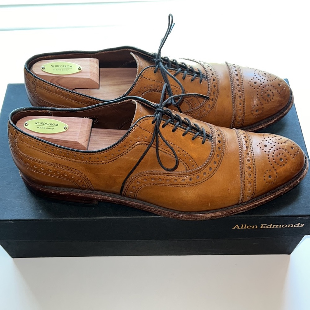 Allen Edmonds Strand Cap-Toe Oxford Dress Shoe